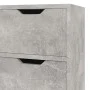 Concrete gray engineered wood sideboard 90x30x72 cm by vidaXL, Sideboards - Ref: Foro24-326817, Price: 107,64 €, Discount: %