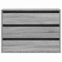 Cajonera de esquina madera ingeniería gris Sonoma 80x41x58 cm by , Drawers - Ref: Foro24-852857, Price: 108,44 €, Discount: %