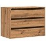 Cajonera de esquina madera ingeniería roble artisan 80x41x58 cm von , Schubladen - Ref: Foro24-852860, Preis: 105,20 €, Rabat...