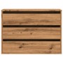 Cajonera de esquina madera ingeniería roble artisan 80x41x58 cm von , Schubladen - Ref: Foro24-852860, Preis: 105,20 €, Rabat...