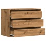 Cajonera de esquina madera ingeniería roble artisan 80x41x58 cm von , Schubladen - Ref: Foro24-852860, Preis: 105,20 €, Rabat...