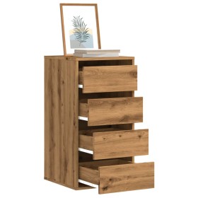 Cajonera de esquina madera ingeniería roble artisan 40x41x76 cm von , Schubladen - Ref: Foro24-852869, Preis: 87,99 €, Rabatt: %
