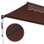 Toldo retráctil automático marrón 500x300 cm von , Markisen - Ref: Foro24-3215717, Preis: 454,16 €, Rabatt: %