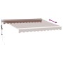 Toldo retráctil automático burdeos 300x250 cm by , Awnings - Ref: Foro24-3215708, Price: 353,57 €, Discount: %