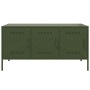 Mueble de TV de acero verde oliva 100,5x39x50,5 cm von , TV-Möbel - Ref: Foro24-842950, Preis: 100,20 €, Rabatt: %