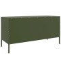 Mueble de TV de acero verde oliva 100,5x39x50,5 cm von , TV-Möbel - Ref: Foro24-842950, Preis: 100,20 €, Rabatt: %
