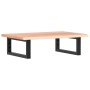 Estante de lavabo de pared de acero y madera maciza de roble by , bathroom vanities - Ref: Foro24-3302561, Price: 70,62 €, Di...
