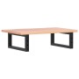 Estante de lavabo de pared de acero y madera maciza de roble by , bathroom vanities - Ref: Foro24-3302561, Price: 70,62 €, Di...