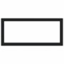 Soportes estante de lavabo 2 uds rectangular acero negro by , Supports and crossbars - Ref: Foro24-4007272, Price: 43,72 €, D...