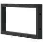 Soportes estante de lavabo 2 uds rectangular acero negro by , Supports and crossbars - Ref: Foro24-4007272, Price: 43,72 €, D...