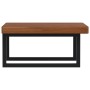 Estante de lavabo de pared de acero y madera maciza de roble von , Badezimmerwaschtische - Ref: Foro24-3302413, Preis: 108,05...