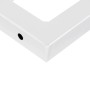 Estante de lavabo de pared de acero y madera maciza de roble von , Badezimmerwaschtische - Ref: Foro24-3302540, Preis: 63,85 ...
