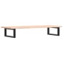 Estante de lavabo de pared de acero y madera maciza de roble by , bathroom vanities - Ref: Foro24-3302549, Price: 80,19 €, Di...