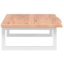 Estante de lavabo de pared de acero y madera maciza de roble de , Tocadores de baño - Ref: Foro24-3302568, Precio: 95,29 €, D...