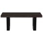 Estante de lavabo de pared de acero y madera maciza de roble by , bathroom vanities - Ref: Foro24-3302575, Price: 57,44 €, Di...