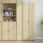 Aparador de madera de ingeniería roble Sonoma 30x42,5x185 cm by , Sideboards - Ref: Foro24-3281394, Price: 134,07 €, Discount: %