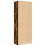 Aparador alto madera de ingeniería roble ahumado 70x42,5x185 cm by , Sideboards - Ref: Foro24-3281431, Price: 190,96 €, Disco...