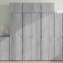 Aparador alto madera de ingeniería gris Sonoma 70x42,5x185 cm von , Sideboards - Ref: Foro24-3281425, Preis: 179,41 €, Rabatt: %