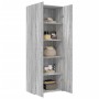 Aparador alto madera de ingeniería gris Sonoma 70x42,5x185 cm von , Sideboards - Ref: Foro24-3281425, Preis: 179,41 €, Rabatt: %