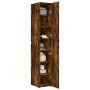 Aparador de madera de ingeniería roble ahumado 30x42,5x185 cm von , Sideboards - Ref: Foro24-3281396, Preis: 130,15 €, Rabatt: %
