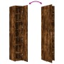 Aparador de madera de ingeniería roble ahumado 30x42,5x185 cm von , Sideboards - Ref: Foro24-3281396, Preis: 130,15 €, Rabatt: %