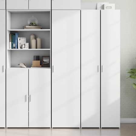 Aparador de madera de ingeniería blanco 45x42,5x185 cm von , Sideboards - Ref: Foro24-3281406, Preis: 181,56 €, Rabatt: %