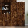 Aparador de madera de ingeniería roble ahumado 45x42,5x185 cm by , Sideboards - Ref: Foro24-3281410, Price: 163,68 €, Discoun...