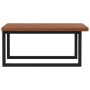 Estante de lavabo de pared de acero y madera maciza de roble von , Badezimmerwaschtische - Ref: Foro24-3302485, Preis: 105,90...
