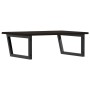 Estante de lavabo de pared de acero y madera maciza de roble by , bathroom vanities - Ref: Foro24-3302659, Price: 88,74 €, Di...