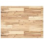 Estante de lavabo de pared acero y madera maciza de acacia von , Badezimmerwaschtische - Ref: Foro24-3302909, Preis: 154,54 €...