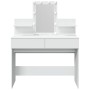 Tocador con luces LED blanco 100x40x130 cm by , Bedroom Dressers - Ref: Foro24-848199, Price: 138,44 €, Discount: %