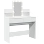 Tocador con luces LED blanco 100x40x130 cm by , Bedroom Dressers - Ref: Foro24-848199, Price: 138,44 €, Discount: %