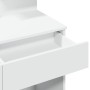 Tocador con luces LED blanco 100x40x130 cm by , Bedroom Dressers - Ref: Foro24-848199, Price: 138,44 €, Discount: %