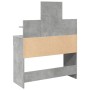 Tocador con luces LED gris hormigón 100x40x130 cm von , Schlafzimmerkommoden - Ref: Foro24-848202, Preis: 137,87 €, Rabatt: %