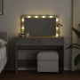 Tocador con luces LED gris hormigón 100x40x120 cm von , Schlafzimmerkommoden - Ref: Foro24-848209, Preis: 148,42 €, Rabatt: %