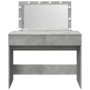 Tocador con luces LED gris hormigón 100x40x120 cm von , Schlafzimmerkommoden - Ref: Foro24-848209, Preis: 148,42 €, Rabatt: %