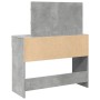 Tocador con luces LED gris hormigón 100x40x120 cm von , Schlafzimmerkommoden - Ref: Foro24-848209, Preis: 148,42 €, Rabatt: %
