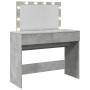 Tocador con luces LED gris hormigón 100x40x120 cm von , Schlafzimmerkommoden - Ref: Foro24-848209, Preis: 148,42 €, Rabatt: %