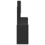 Tocador con mueble negro 80x35x132 cm de , Tocadores para dormitorios - Ref: Foro24-848235, Precio: 147,02 €