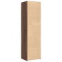 Aparador de madera de ingeniería marrón roble 50x42,5x185 cm by , Sideboards - Ref: Foro24-3281419, Price: 185,72 €, Discount: %
