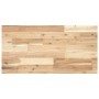 Estante de lavabo de pared acero y madera maciza de acacia von , Badezimmerwaschtische - Ref: Foro24-3302692, Preis: 92,92 €,...