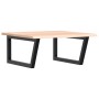 Estante de lavabo de pared de acero y madera maciza de roble von , Badezimmerwaschtische - Ref: Foro24-3302631, Preis: 86,68 ...