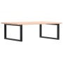 Estante de lavabo de pared de acero y madera maciza de roble von , Badezimmerwaschtische - Ref: Foro24-3302633, Preis: 97,71 ...