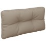Cojín para sofá de palets de tela gris taupé 80x40x12 cm von , Kissen für Stühle und Sofas - Ref: Foro24-360609, Preis: 28,16...