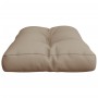 Cojín para sofá de palets de tela gris taupé 80x40x12 cm von , Kissen für Stühle und Sofas - Ref: Foro24-360609, Preis: 28,16...