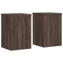 Soportes de plantas 2 uds madera marrón roble 25x25x35 cm von , Topfständer - Ref: Foro24-852912, Preis: 36,00 €, Rabatt: %