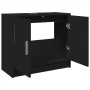 Armario para lavabo madera de ingeniería negro 63x29x55 cm von , Badezimmermöbel - Ref: Foro24-848095, Preis: 64,46 €, Rabatt: %