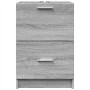 Armario de lavabo madera de ingeniería gris Sonoma 40x37x59 cm de , Muebles de baño - Ref: Foro24-848106, Precio: 74,32 €, De...