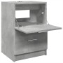 Armario de lavabo madera ingeniería gris hormigón 40x37x59 cm von , Badezimmermöbel - Ref: Foro24-848104, Preis: 70,29 €, Rab...