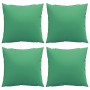 Cojines de sofá 4 unidades tela verde 40x40 cm by , Cushions for chairs and sofas - Ref: Foro24-360364, Price: 27,25 €, Disco...